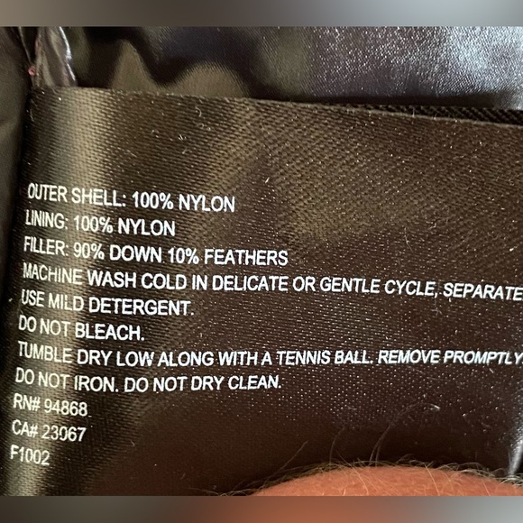 Bernardo Goose Down Packable Puffer Vest Purple Plum Womens Lightweight - XL - Picture 11 of 12